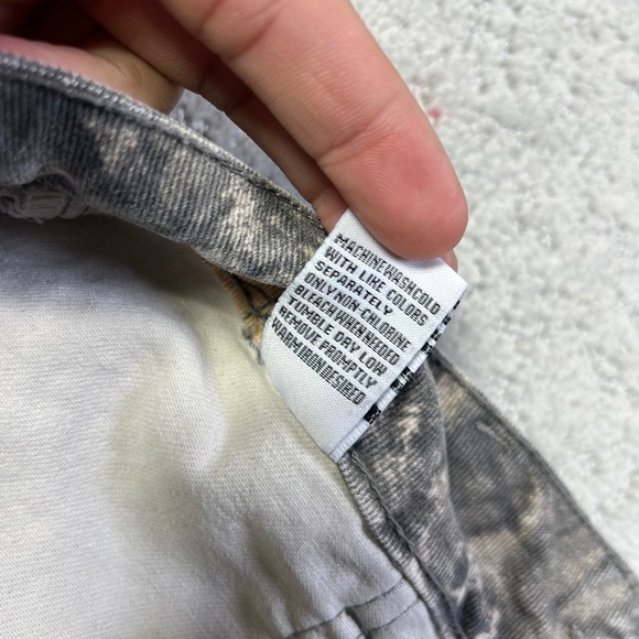 Disclosure Shorts Womens Size 9/29 Green Brown Cami Cotton Stretch Baggy Skate - Picture 4 of 11